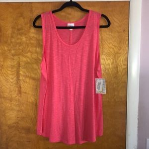 LuLaRoe Pink Tank Top 3XL